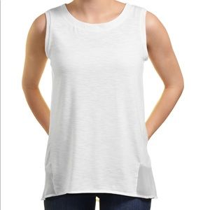 Adrienne Vittadini High-Low Sleeveless Top